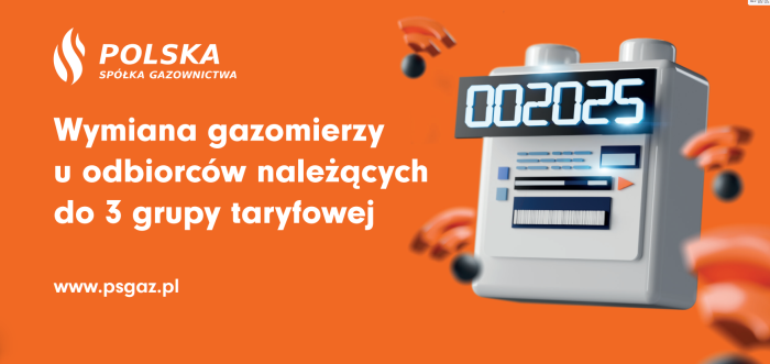 Miniaturka artykułu INFORMACJA DOTYCZĄCA REALIZACJI PROJEKTU eGAZOMIERZ