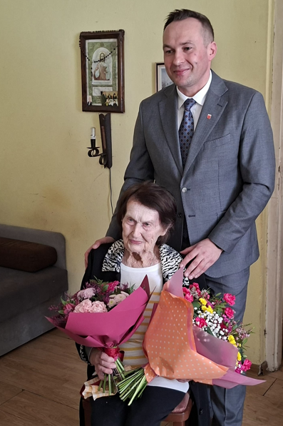 Miniaturka artykułu Kolejna 100-latka w Gminie Maciejowice.